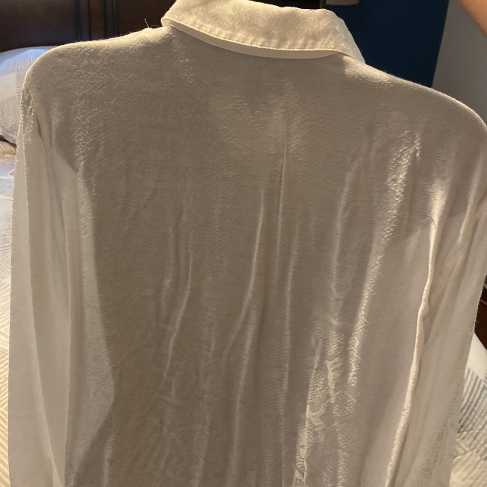 Rails Animal Pattern Button Up Blouse - image 4